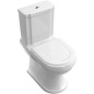 Villeroy & Boch Hommage - Cuvette à poser, 370 mm x 725 mm, avec CeramicPlus, blanc 666210R1