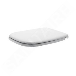 Duravit D-Code - WC suspendu, Rimless, abattant softclose, blanc alpin 45700900A1