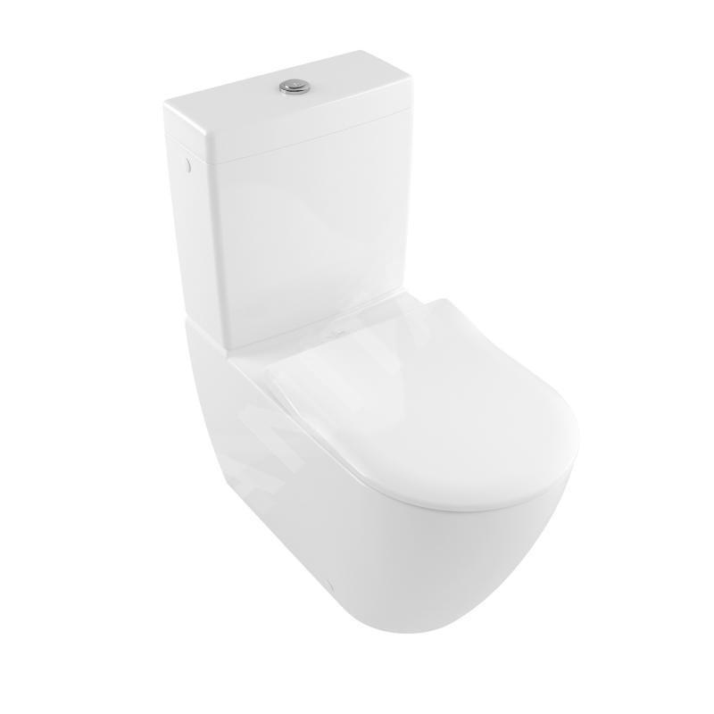 Villeroy & Boch Subway 2.0 - cuvette de WC, DirectFlush, CeramicPlus, blanc alpin 5617R0R1
