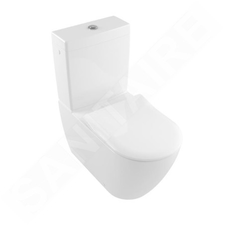 Villeroy & Boch Subway 2.0 - cuvette de WC, DirectFlush, CeramicPlus, blanc alpin 5617R0R1