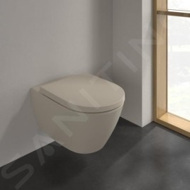 Villeroy & Boch Subway 2.0 - WC suspendu, DirectFlush, CeramicPlus, Amande 5614R0AM