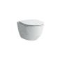 Laufen Pro - Abattant WC Slim, amovible, duroplast, blanc H8989650000001