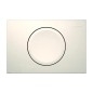 Geberit Delta15 - Plaque de déclenchement, blanc alpin 115.109.11.1