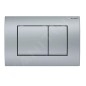 Geberit Delta30 - Plaque de déclenchement, chrome mat 115.137.46.1