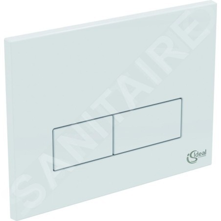Ideal Standard Plaques de commande - Bouton de commande mécanique Ideal System, blanc W3708AC