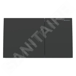 Geberit Sigma70 - Plaque de déclenchement, easy to clean, noir mat 115.622.14.1