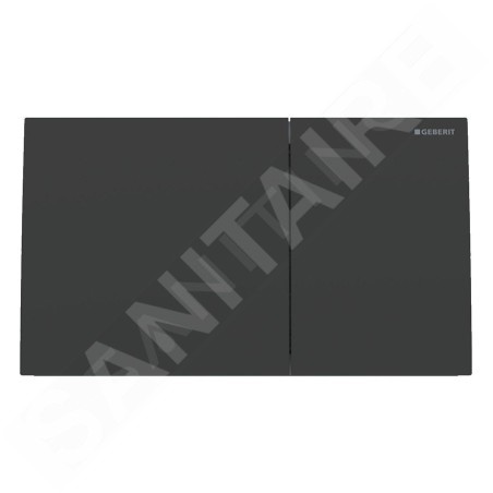 Geberit Sigma70 - Plaque de déclenchement, easy to clean, noir mat 115.622.14.1
