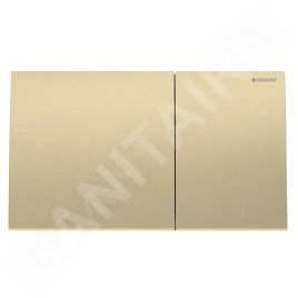 Geberit Sigma70 - Plaque de déclenchement, easy to clean, laiton brossé 115.622.QF.1