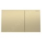 Geberit Sigma70 - Plaque de déclenchement, easy to clean, laiton brossé 115.622.QF.1