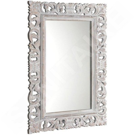 Sapho Scule - Miroir dans un cadre 800x1200 mm, blanc IN324