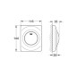 Grohe Surf - Plaque de déclenchement, blanc alpin 38808SH0