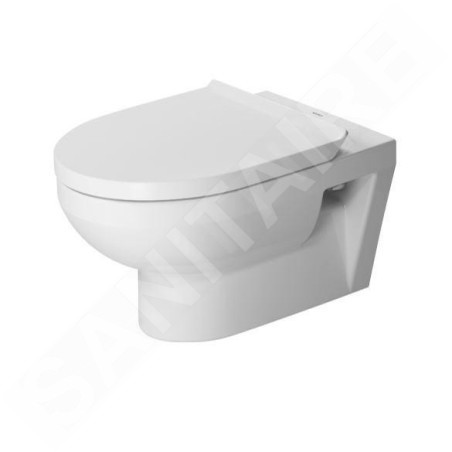 Duravit DuraStyle Basic - WC suspendu, abattant SoftClose, Rimless, blanc alpin 45620900A1