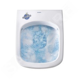 Duravit DuraStyle Basic - WC suspendu, abattant SoftClose, Rimless, blanc alpin 45620900A1