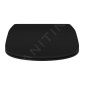 Ideal Standard Tesi - Abattant WC, SoftClose, noir soyeux T5522V3