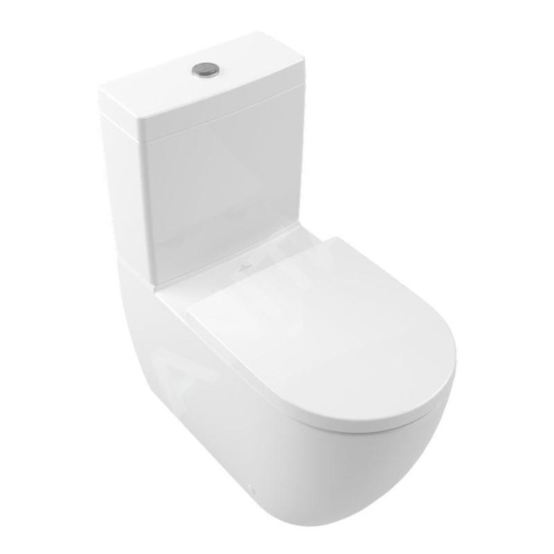 Villeroy & Boch Subway 3.0 - Cuvette de WC à poser Viclean, TwistFlush, CeramicPlus, blanc alpin 4672T0R1
