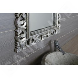 Sapho Scule - Miroir dans un cadre 800x1200 mm, argent IN308