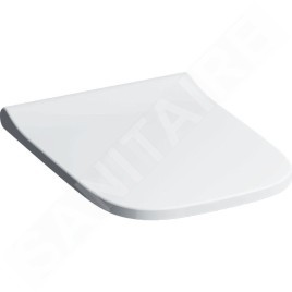 Geberit Smyle Square - Abattant WC, blanc 500.238.01.1