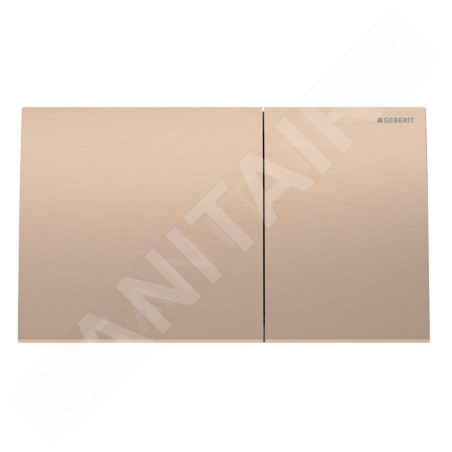 Geberit Sigma70 - Plaque de déclenchement, easy to clean, or rouge brossé 115.622.QB.1