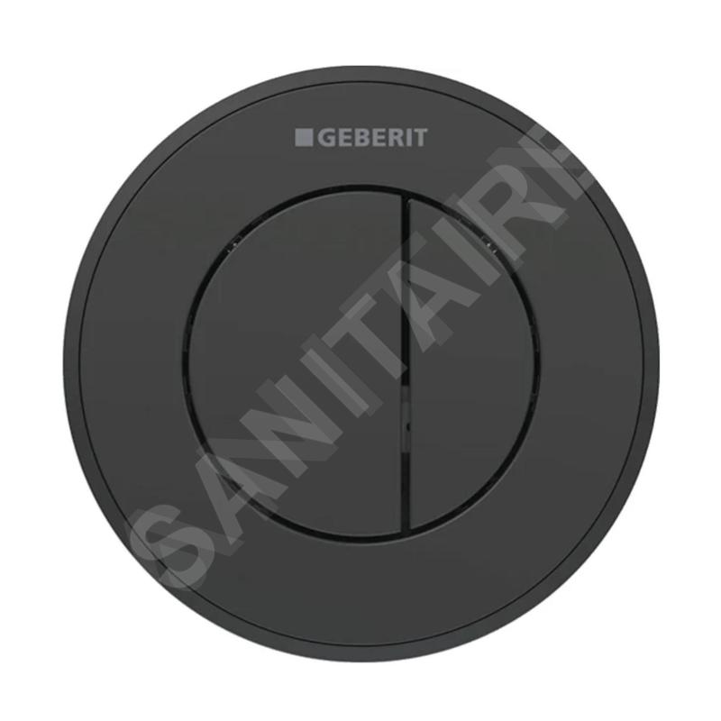 Geberit Systèmes de chasse d’eau - Commande à distance de chasse d’esu type 10, 2 actions, noir 116.055.DW.1 Geberit Systèmes de chasse d’eau - Commande à distance de chasse d’esu type 10, 2 actions, noir 116.055.DW.1