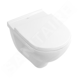 Villeroy & Boch O.novo - Ensemble de bâti-support ViConnect, cuvette et abattant, DirectFlush, SoftClosing et plaque de