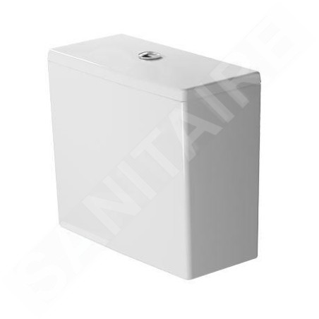 Duravit ME by Starck - Réservoir de chasse 390x180 mm, alimentation à droite / gauche, blanc 0938100005