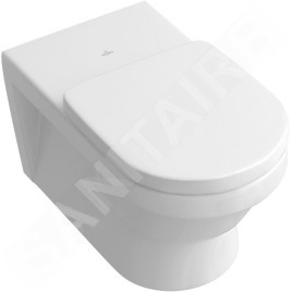 Villeroy & Boch ViCare - abattant de WC avec couvercle, blanc 9M51B101