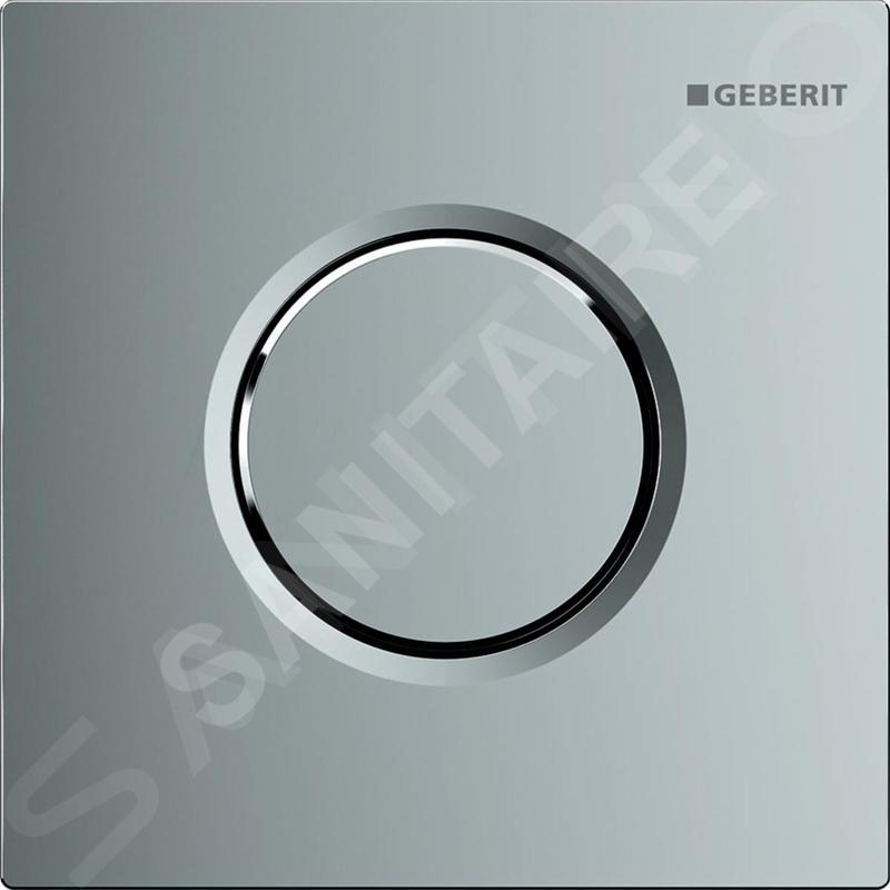 Geberit Systèmes de chasse d’eau - Commande pneumatique pour urinoir, type 01, chrome 116.011.21.5