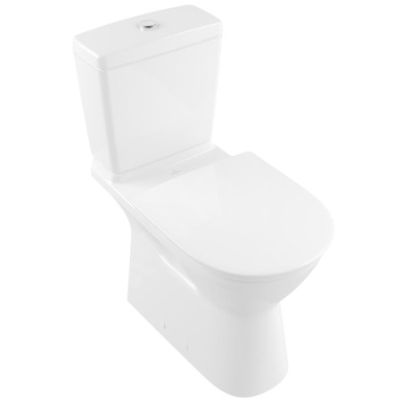 Villeroy & Boch ViCare - cuvette de WC pour personne à mobilité réduite, coude Vario, DirectFlush, AntiBac, CeramicPlus, blanc