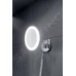 Nimco Miroir de maquillage - Miroir de maquillage mural avec éclairage LED, chrome ZK 20265-26 Nimco Miroir de maquillage - Miroir de maquillage mural avec éclairage LED, chrome ZK 20265-26