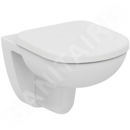 Ideal Standard Tempo - Abattant WC 366 x 390 x 37 raccourci, blanc T679801