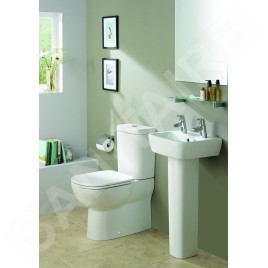 Ideal Standard Tempo - Abattant WC 366 x 390 x 37 raccourci, blanc T679801