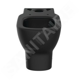 Ideal Standard Tesi - Cuvette à poser, vidange inférieure/arrière, AquaBlade, noir soyeux T5560V3