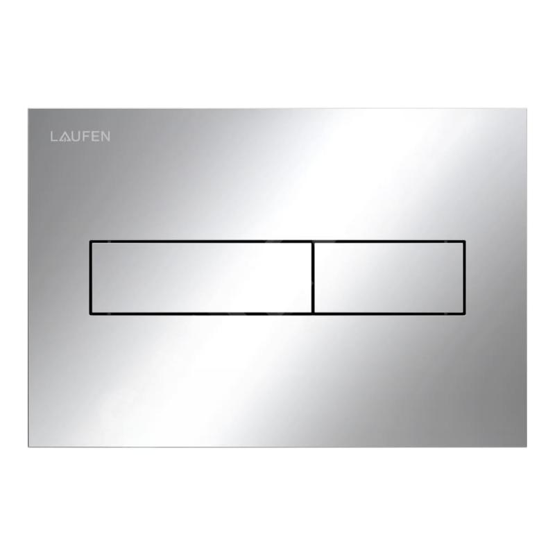 Laufen INEO - Plaque de déclenchement, chrome H9001110040001