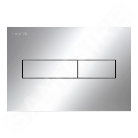 Laufen INEO - Plaque de déclenchement, chrome H9001110040001