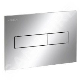 Laufen INEO - Plaque de déclenchement, chrome H9001110040001