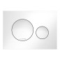 Laufen INEO - Plaque de déclenchement, blanc brillant H9001140000001