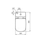 Ideal Standard i.Life A - Abattant WC softclose, blanc T453101