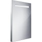 Nimco Miroirs - Miroir de salle de bains série 1000 rétro-éclairé par LED, 600 x 800 mm, carré, aluminium ZP 1002 Nimco Miroirs - Miroir de salle de bains série 1000 rétro-éclairé par LED, 600 x 800 mm, carré, aluminium ZP 1002