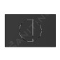 Ideal Standard Oleas - Plaque de déclenchement, noir R0503A6