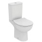 Ideal Standard Eurovit - WC à poser avec abattant SoftClose, évacuation Vario, remplissage par le bas, RimLS+, blanc W007501 Ideal Standard Eurovit - WC à poser avec abattant SoftClose, évacuation Vario, remplissage par le bas, RimLS+, blanc W007501