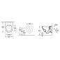 Villeroy & Boch Architectura - WC suspendu Compact avec abattant SoftClosing, DirectFlush, CeramicPlus, blanc alpin 4687HRR1 Villeroy & Boch Architectura - WC suspendu Compact avec abattant SoftClosing, DirectFlush, CeramicPlus, blanc alpin 4687HRR1