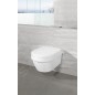 Villeroy & Boch Architectura - WC suspendu Compact avec abattant SoftClosing, DirectFlush, CeramicPlus, blanc alpin 4687HRR1 Villeroy & Boch Architectura - WC suspendu Compact avec abattant SoftClosing, DirectFlush, CeramicPlus, blanc alpin 4687HRR1