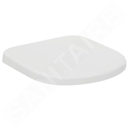 Ideal Standard Tempo - Abattant de toilette, 365 x 428 x 27 mm, blanc T679201