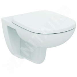 Ideal Standard Tempo - Abattant de toilette, 365 x 428 x 27 mm, blanc T679201