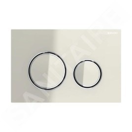 Geberit Sigma21 - Plaque de déclenchement, chrome / sable gris 115.884.JL.1