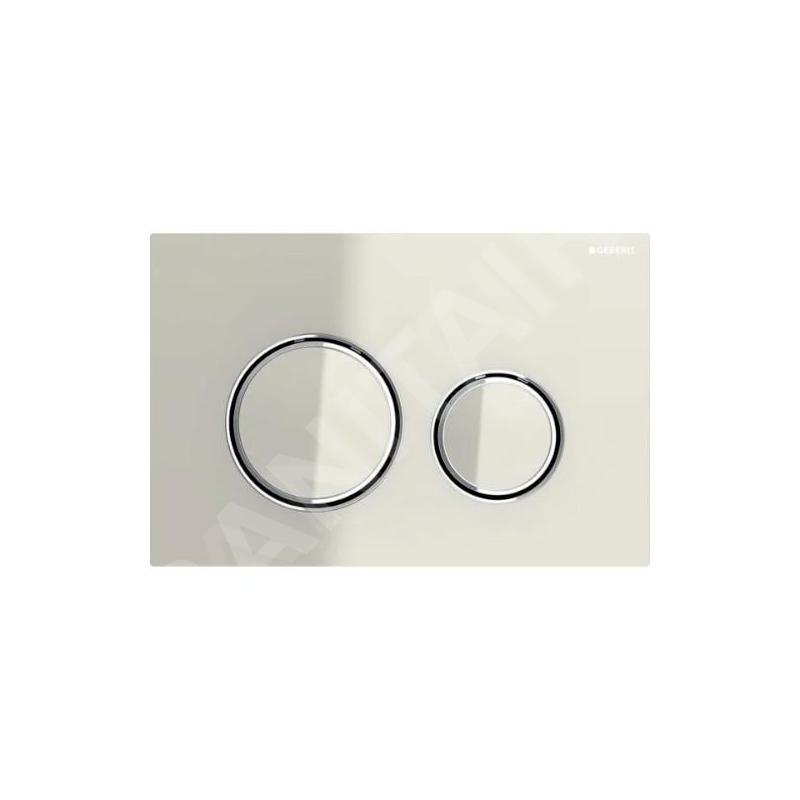 Geberit Sigma21 - Plaque de déclenchement, chrome / sable gris 115.884.JL.1 Geberit Sigma21 - Plaque de déclenchement, chrome / sable gris 115.884.JL.1