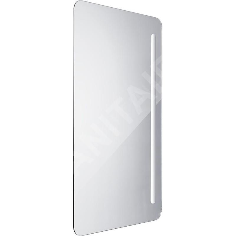Nimco Miroirs - Miroir de salle de bains série 2000 rétro-éclairé par LED, 1000 x 600 mm, carré, aluminium ZP 2004 Nimco Miroirs - Miroir de salle de bains série 2000 rétro-éclairé par LED, 1000 x 600 mm, carré, aluminium ZP 2004