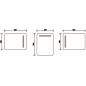 Nimco Miroirs - Miroir de salle de bains série 2000 rétro-éclairé par LED, 600 x 800 mm, carré, aluminium ZP 2002 Nimco Miroirs - Miroir de salle de bains série 2000 rétro-éclairé par LED, 600 x 800 mm, carré, aluminium ZP 2002