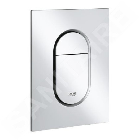 Grohe Arena Cosmopolitan S - Plaque de déclenchement, chrome mat 37624P00