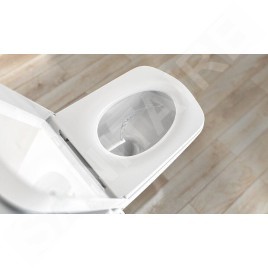 Tece TECEone - WC suspendu avec douchette bidet et abattant SoftClose, Rimless, blanc TECEONESET